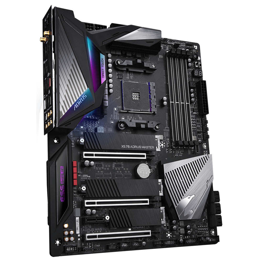 Gigabyte AMD X570 AORUS MASTER Motherboard